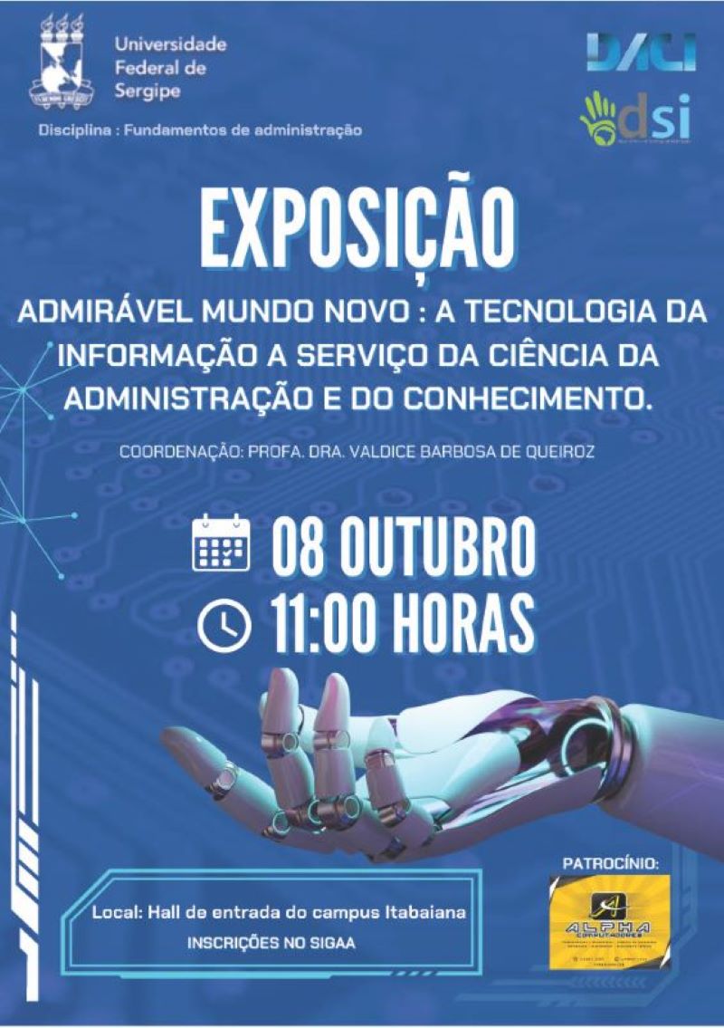 Portal UFS - Admirável Mundo Novo: A tecnologia da informação a serviço ...