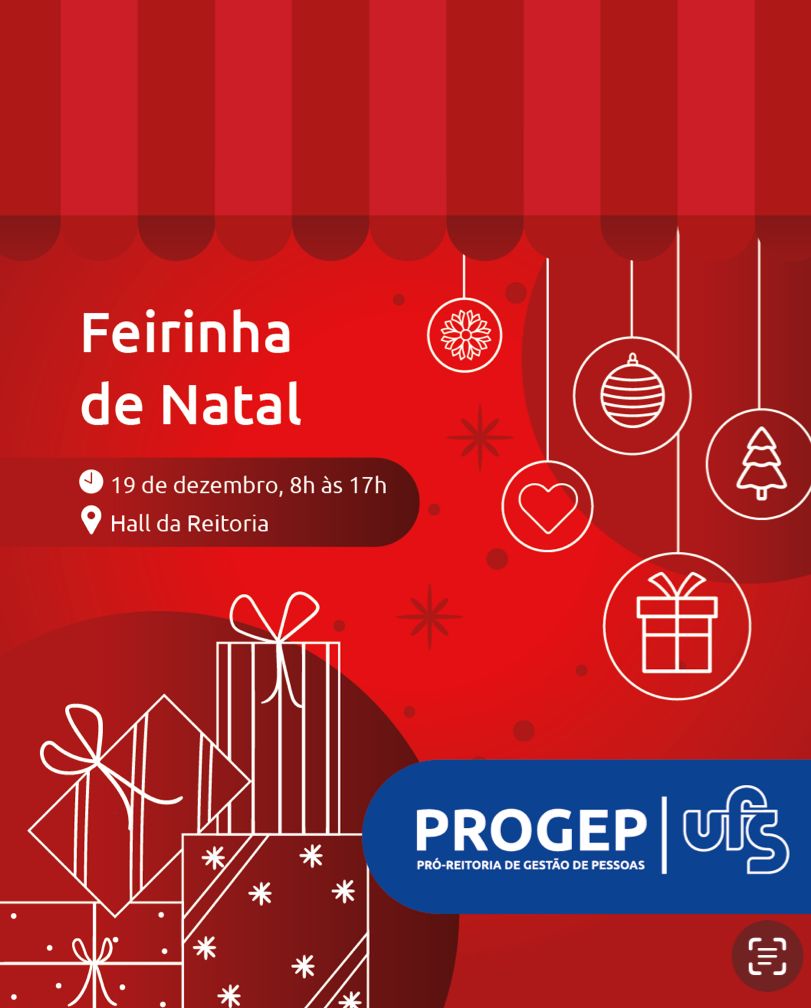 Feirinha de natal 2024 ufs